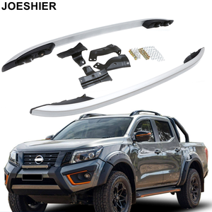 แร็คหลังคาบรรทุกสัมภาระสำหรับรถยนต์นิสสัน นาวาร่า NP300 ยี่ห้อ JOESHIER Wholesale4x4  พร้อมราวข้างและราวหลังคาทำจากอลูมิเนียมอัลลอย - Product Image 1