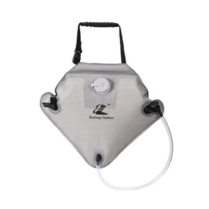 <span class=keywords><strong>Douche</strong></span> <span class=keywords><strong>solaire</strong></span> portable de camping BAOLONG C1028 de haute qualité, kit de sac de bain, abri instantané pop-up - Product Image 1