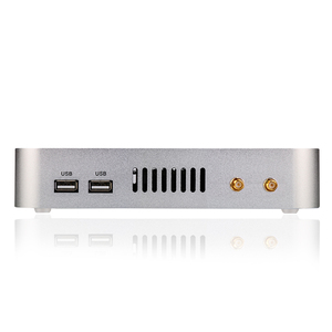 Chi phí thấp i3 8140u không quạt Mini PC 12V Barebone x86 nhôm trường hợp máy tính để bàn máy tính với win11 Linux AU & chúng tôi phích cắm - Product Image 3