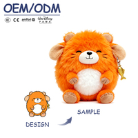 Peluche personnalisée en alpaga doux, chat, panda, dessin animé, jouet en peluche, poupée kawaii par le fabricant pour enfants