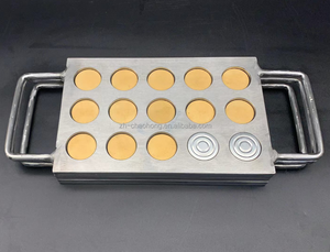 Stampi per Ombretti Quadrati D26 Lucidati a Specchio, Strumento di Pressatura Personalizzato per Cosmetici Fai-da-Te - Product Image 5