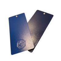 Peinture en poudre thermodurcissable double bleu-orange pour matériel industriel, bateaux et meubles – Excellente résistance aux intempéries