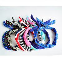 Viele Stile Zufällig Versandt Diademe Schleife Chiffon-Stoff Stirnband Damen Neu Großhandel Mehrfarbiges Stirnband für Frauen