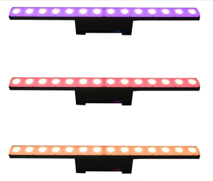<span class=keywords><strong>Barra</strong></span> de Luces LED RGB de 14*3W con Control DMX, Iluminación de Pared para Discotecas, Fiestas, Escenarios, Focos con Base E27 para Uso Diurno - Product Image 5