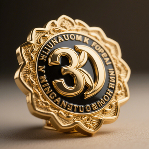 Manufacture Customized Metal Enamel <b>Pin</b> <b>Badge</b> Birthday <b>Pin</b> Personalized Holiday Celebration Lapel <b>Pin</b> Custom - Product Image 1