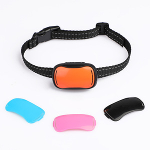 Collar antiladridos para mascotas con sonido, vibración, descarga eléctrica, recargable, supresor de ladridos para perros, azul, naranja, rosa, negro - Product Image 2