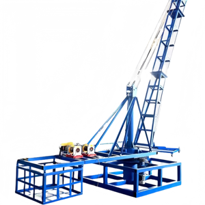 लोड 1 टन लिफ्ट 10 मीटर इलेक्ट्रिक प्रकार 360 डिग्री घुमाव जिब क्रेन व्हार्फ का उपयोग टॉवर जीब क्रेन के साथ - Product Image 3