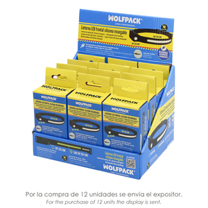 Lampada Frontale LED con Fascia Regolabile, 350 Lumen, 4 Modalità, Cinturino Regolabile, Batteria Ricaricabile con Sensore di Movimento - Product Image 6