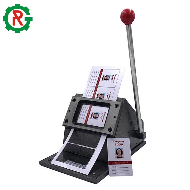 Машина для высечки ПВХ пластиковых ID-карт