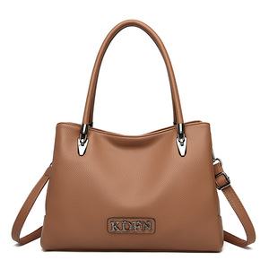Nouveau Sac à Main de Luxe pour Femme, Grande Capacité, en Cuir PU Souple, Sac Fourre-Tout Vintage à Bandoulière - Product Image 1
