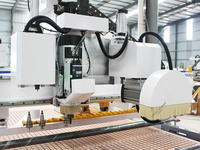 Máquina Fresadora CNC ATC Multifuncional con Sierra de Corte de Cuatro Ejes, Visión CCD y Cuchilla Oscilante Eléctrica
