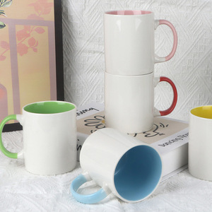 Tazas de Cerámica Redondas de Diseño Minimalista, Duraderas, para Regalo, para Empresas, Artículos Promocionales para Bebidas, Impresión por Serigrafía, Liling Hunan - Product Image 3