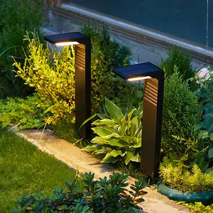 Prix bon marché étanche extérieur pelouse piquet LED jardin solaire borne lumineuse avec IP65