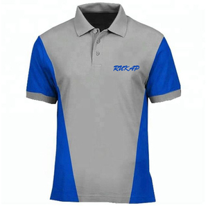 Hit Contrasto Melange Verde Fornitore Della Cina Gradiente di Moda Nevi <span class=keywords><strong>Blu</strong></span> In Bianco Nero 2 di Colore della Camicia di Polo - Product Image 1