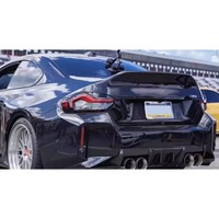 Bagasi Belakang Serat Karbon Kering Mewah untuk BMW M2 G87 2023-2024 dengan Pemasangan Mudah dan Gaya Original