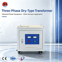 Transformateur sec d'isolement triphasé 50/60Hz 380V vers 220V 10KVA~800kVA avec protection contre les surcharges pour équipements médicaux et de laboratoire