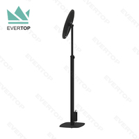 PBF01 Étage 18 "Anneau Lumière LED Photomaton Kiosque pour 9.7-12.9" iPad Photobooth Tablette Kiosque Ringlight Photobooth pour Samsung