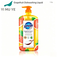 Détergent désodorisant concentré pour cuisine, parfum pamplemousse, 1500 ml, sur mesure OEM, vente en gros