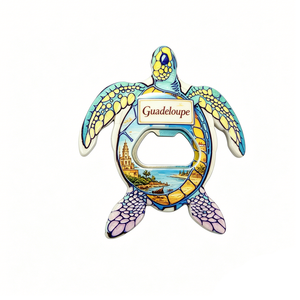 Décapsuleur magnétique personnalisé en forme de tortue, souvenir touristique de la Guadeloupe, des Maldives et de <span class=keywords><strong>Tahiti</strong></span>, aimant de réfrigérateur - Product Image 2