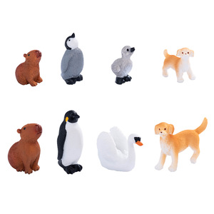 Ornements d'animaux en résine, série réaliste, décoration de la maison, décoration de bureau, figurines réalistes - Product Image 5