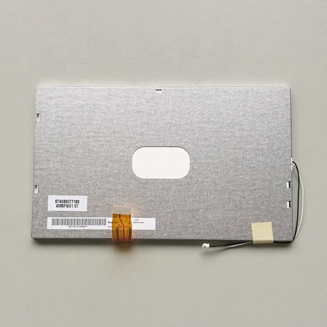480x234 FPC AUO 26 pins 8.5 inch TFT LCD Screen A085FW01 V7