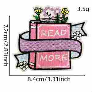 Parches Bordados Termoadhesivos de Libros Favoritos para Leer - Product Image 4