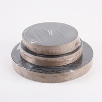 Plateau à gâteau coloré rond et carré, support à gâteau créatif en carton ondulé, plateau inférieur, emballage de pâtisserie, outils de cuisson