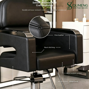 Silla de Estilismo para Salón de Belleza, Sillas de Corte para Salón de Belleza en Venta, Muebles para Salón de Belleza, Silla de Estilismo con Altura Ajustable - Product Image 3