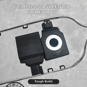 Bobine d'électrovanne KOGO C13DM24-14 12V 24V pour machines de construction d'excavatrice JCB JS130 électrique 6 mois de garantie - Product Image 2