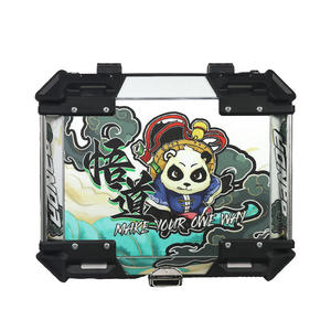 Valise arrière à dégagement rapide en alliage d'aluminium 45L pour scooter, sacoche de moto, accessoires moto - Product Image 5