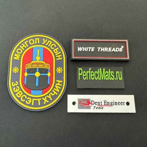 Personalized logo Custom Soft Pvc Clothing Rubber Badge 3d Rubber Embroidery Patch Manufacturer Pvc Patch for Clothing - Product Image 1