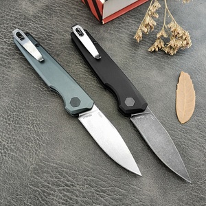 Couteau de poche extérieur LAUNCH-18 7551, couteau à fruits, lame de 2,68 pouces en acier CPM154, manche en alliage d'aluminium T6, portable pour la randonnée, le camping, le bricolage, OEM - Product Image 4