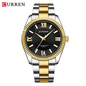Reloj CURREN 8453 Original en Oferta, Reloj de Cuarzo para Hombre, Resistente al Agua, Reloj de Pulsera Luminoso de Acero Inoxidable para Hombre - Product Image 2