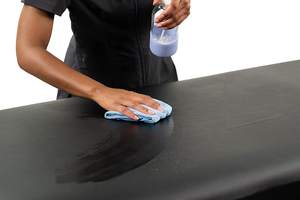 Couverture de lit de <span class=keywords><strong>Spa</strong></span> pour lit d'extension de cils Xolloz - Excellent pour une Table de cils ou un lit de Massage (bleu) - Product Image 3