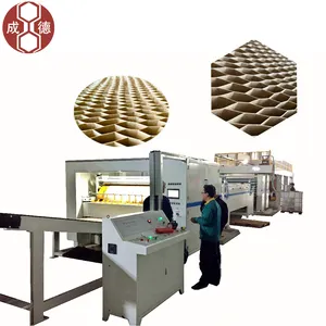 Honeycomb Inti Line Produksi Honeycomb Inti Kertas Membuat Mesin