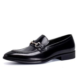 Nouvelles Bottines Décontractées et Tendance pour Hommes, Style Business, à Enfiler, Bout Pointu, Collection Automne 2025 - Product Image 4