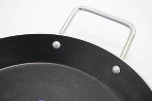 Sartén antiadherente de aluminio para mariscos españoles, olla de <span class=keywords><strong>paellera</strong></span> para acampar y cocinar al aire libre, 38 <span class=keywords><strong>CM</strong></span> - Product Image 3