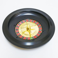 EASTOMMY Table de roulette de casino en plastique de vente chaude de ET-105095, jeu de poker pour faire pivoter le jeu