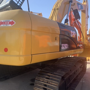 Excavatrice sur chenilles hydraulique CAT329D2 d'occasion, moteur 152 kW, poids en ordre de marche 29100 kg, pour la construction et l'exploitation minière - Product Image 3