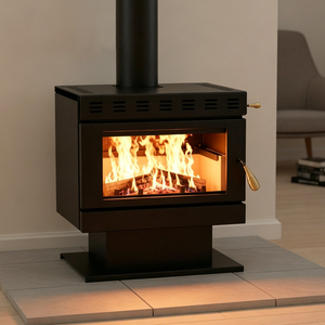 R1201A 12KW Chimenea de diseño clásico <span class=keywords><strong>Estufa</strong></span> de <span class=keywords><strong>leña</strong></span> de acero negro <span class=keywords><strong>Estufa</strong></span> de <span class=keywords><strong>leña</strong></span> de ahorro de energía para sala de estar - Product Image 1