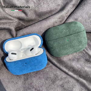 Benutzer definierte LOGO Stoff Antihaft-Soft-Kopfhörer hülle Wildleder Factory Luxury Italy Schutzhülle für Airpods <span class=keywords><strong>2.</strong></span> Generation Pro 2 - Product Image 6