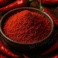 Offre Exceptionnelle : Poudre de Piment Rouge Séché, Épices Simples, Herbes, Type de Traitement Brut, Variété d'Exportation, Poudre de Piment Pas Chère en Promotion