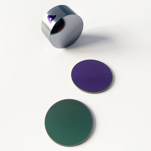 Ventana de vidrio óptico infrarrojo para imágenes térmicas, DLC AR, Ge, germanio - Product Image 1