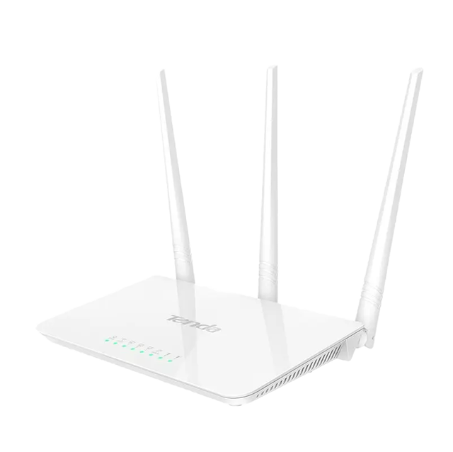 Tenda F3 1WAN+3LAN+2.4G 4G 300Mbps 3 Antenna N300 Enterprise Router with English Firmware Home Use RJ45 258