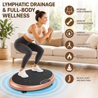 Plateforme vibrante d'exercice 2-en-1 verticale à télécommande Shtatsu pour massage par acupression, force maximale