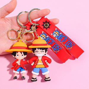 Llavero Creativo de Anime con Figura de <span class=keywords><strong>Luffy</strong></span>, Colgante para Bolsa o Coche, Accesorios, Regalo, Venta al Por Mayor - Product Image 2