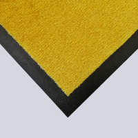 Ensemble de tapis de sol pour porte d'entrée en caoutchouc écologique antidérapant imperméable en nylon jacquard à touffes réversible pour la maison et l'hôtel
