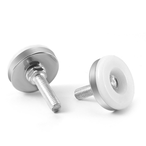 Pie de tornillo de copa ajustable de aleación de aluminio para muebles, mesa, armario, silla, niveladores de pierna, pie de tornillo - Product Image 3