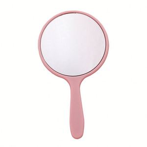 Wholesale Customizable LOGO Round Shape Handheld Cosmetics Makeup <b>Mirror</b> Handheld - Product Image 2