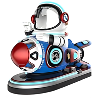 Robot à bascule pour enfants, voiture à monnayeur pour enfants, machine à bascule commerciale pour aire de jeux intérieure